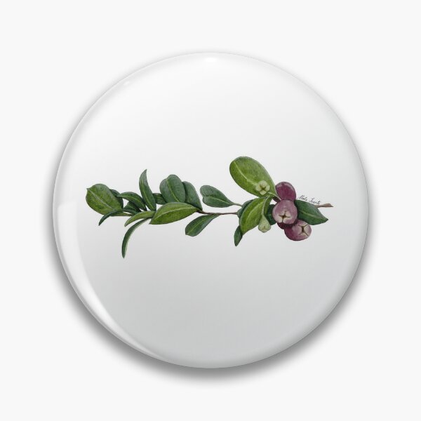 Item preview,  Illustration Bush branch with fruits in watercolor designed and sold by Malu-Iriarte.