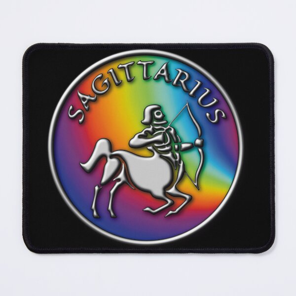 Item preview, Sagittarius the Centaur Star Sign Astrology Zodiac Rainbow Birth Sign Horoscope Fire Sign designed and sold by stuartsemporium.