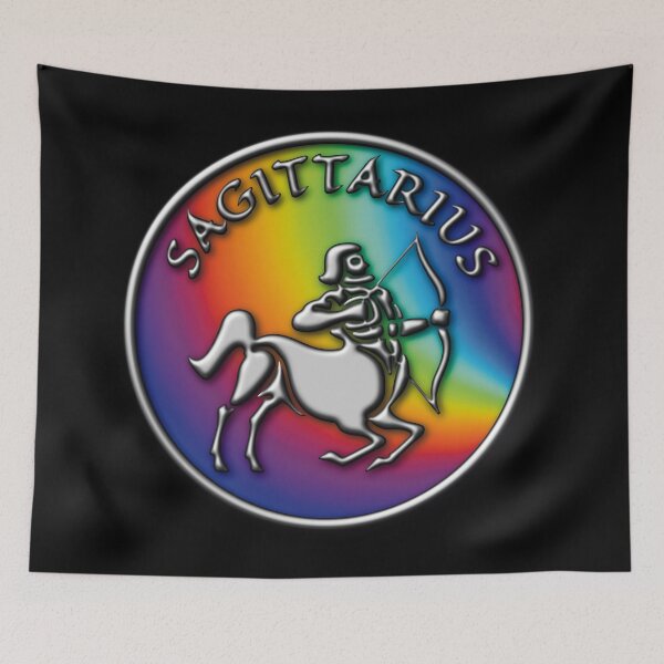 Artikelvorschau, Schütze der Zentaur Sternzeichen Astrologie Sternzeichen Regenbogen Geburtszeichen Horoskop Feuerzeichen entworfen und verkauft von stuartsemporium.
