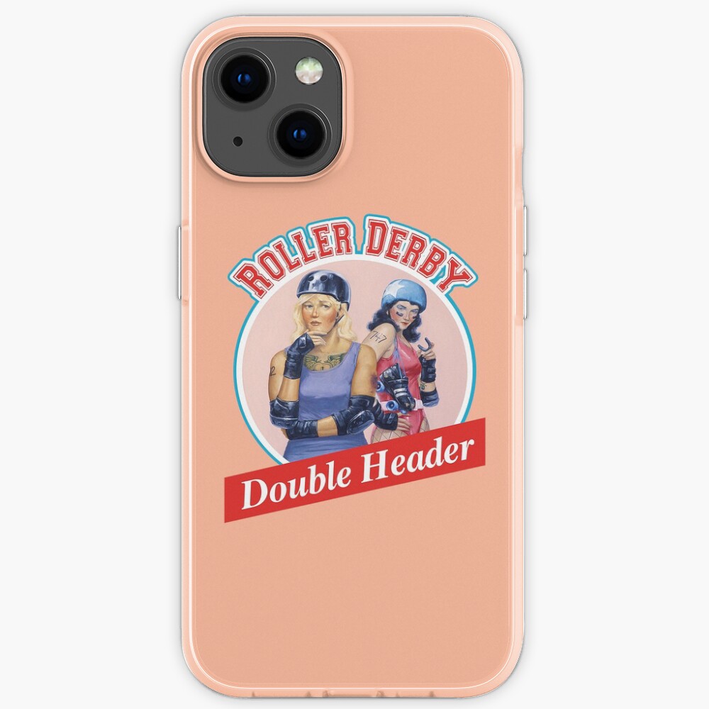 Roller Derby Double Header iPhone Case
