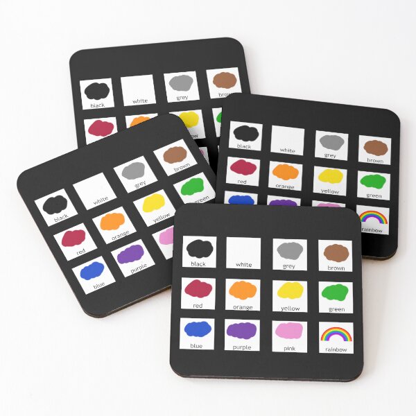 Item preview, Colour Communication Cards  designed and sold by SquirrelPants87.
