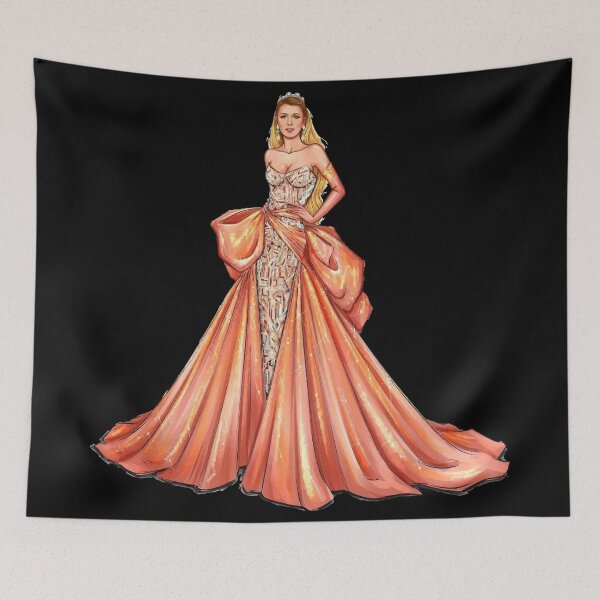 Item preview, met gala Blake Lively designed and sold by iliassmes.