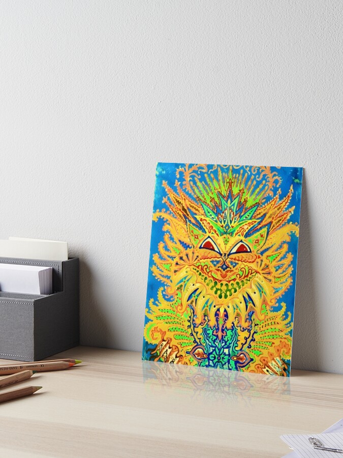 Kaleidoscope Cats VI by Louis Wain Art Board Print for Sale by Art Bubble