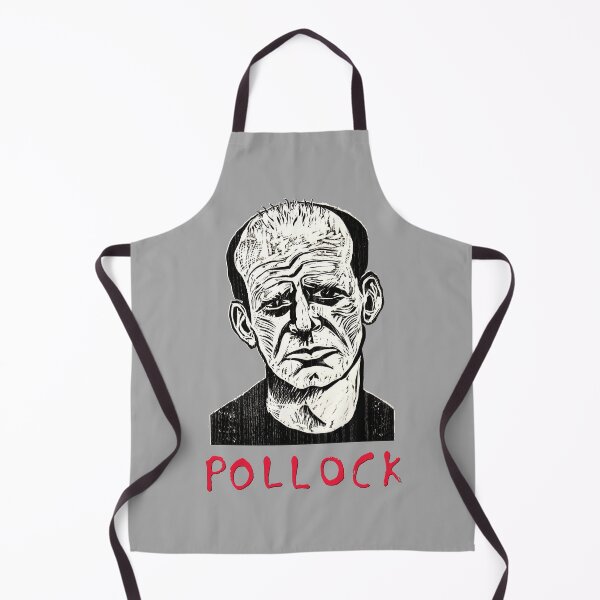 Item preview, Jackson Pollock Stencil Art Portrait designed and sold by WE-ARE-BANKSY.