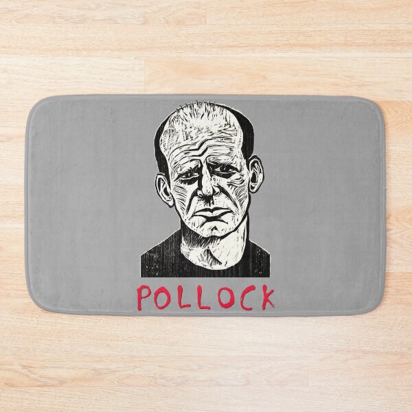 Item preview, Jackson Pollock Stencil Art Portrait designed and sold by WE-ARE-BANKSY.