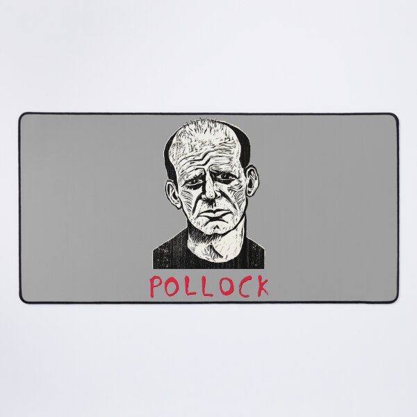 Item preview, Jackson Pollock Stencil Art Portrait designed and sold by WE-ARE-BANKSY.