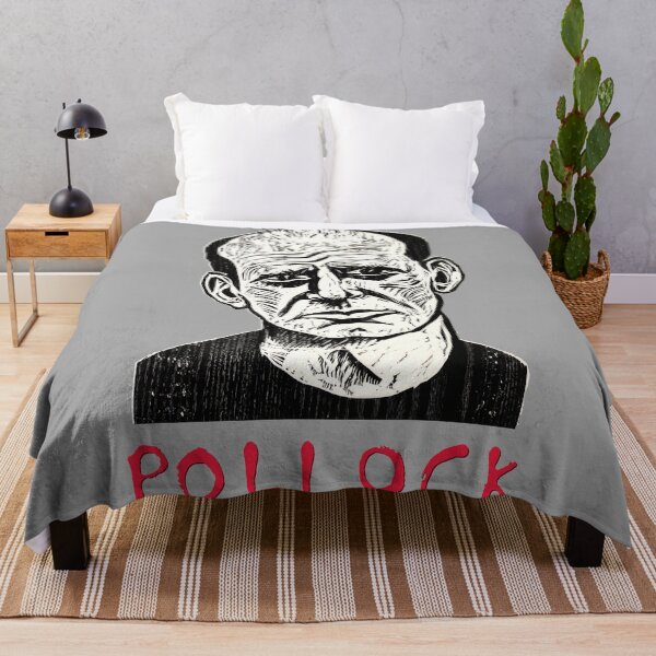 Item preview, Jackson Pollock Stencil Art Portrait designed and sold by WE-ARE-BANKSY.