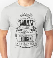 Haunted Mansion-Happy Haunts Unisex T-Shirt