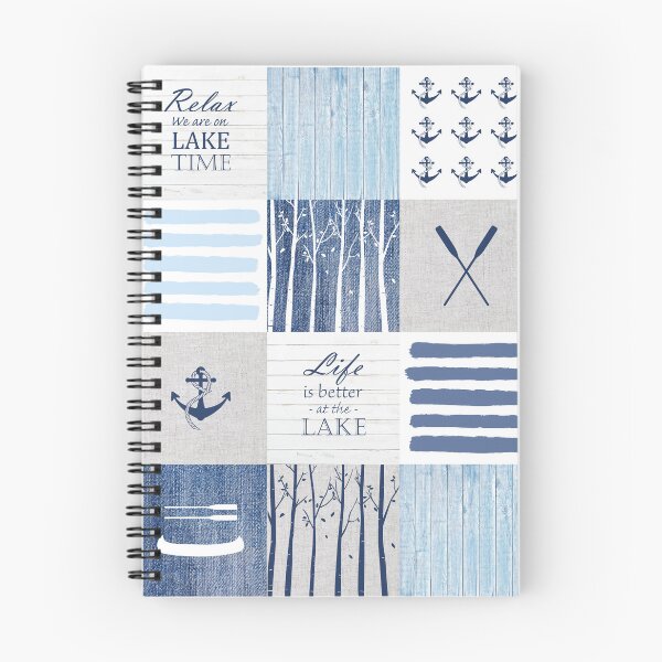 Item preview, Life is better at the lake patchwork designed and sold by Fibracreativa.