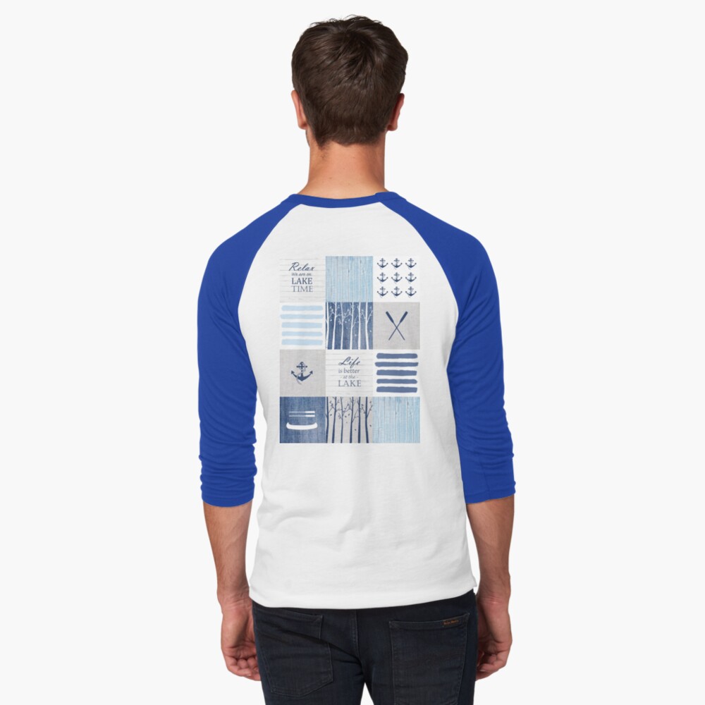 Item preview, Baseball ¾ Sleeve T-Shirt designed and sold by Fibracreativa.