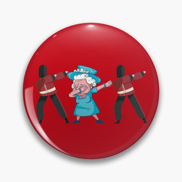 Item preview, Queens British Guards Queen II Men Dabbing Elizabeth England designed and sold by pipsmerch.