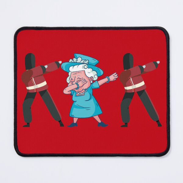 Item preview, Queens British Guards Queen II Men Dabbing Elizabeth England designed and sold by pipsmerch.
