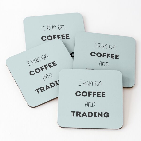 Item preview, Crypto and Coffee - I run on coffee and trading designed and sold by Crypmetal.