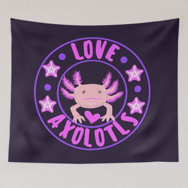 Item preview,  Axolotl - girl who likes axolotls designed and sold by BronikowskiART.
