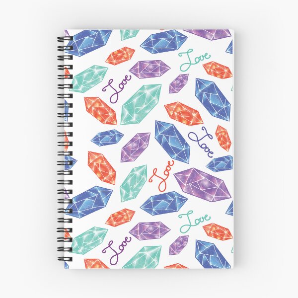 Item preview, Colorful Love Diamonds and Crystals Pattern designed and sold by Missing In Art.