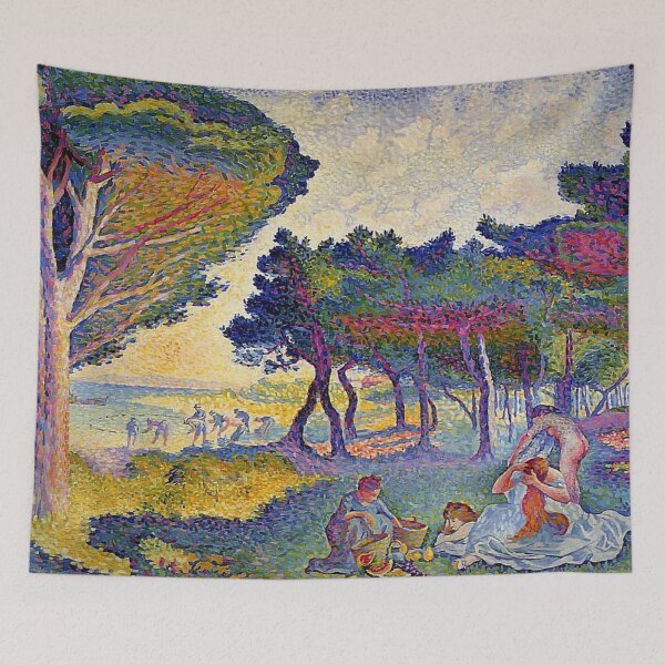 Item preview, By the Mediterranean by Henri Edmond Cross - Vintage Art designed and sold by RickE.