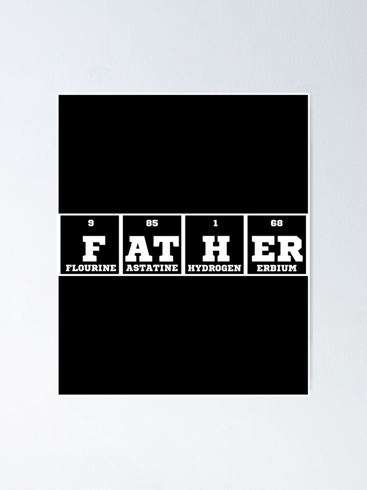 periodic-table-word-father-gift-for-father-s-day-poster-for-sale-by