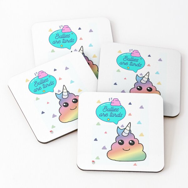 Item preview, Bullies are Turds designed and sold by ForscarlettPub.