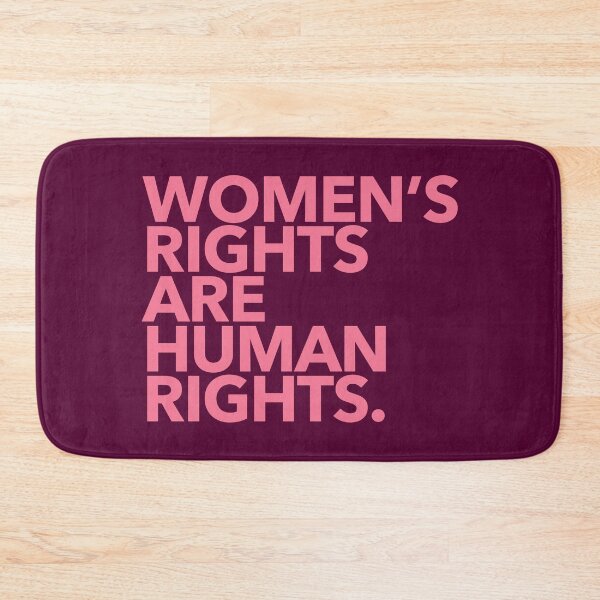 Item preview, Women's Rights are Human Rights (rose blush) designed and sold by Thelittlelord.