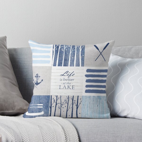Artikel-Vorschau von Das Leben ist schöner am See Patchwork, designt und verkauft von Fibracreativa.