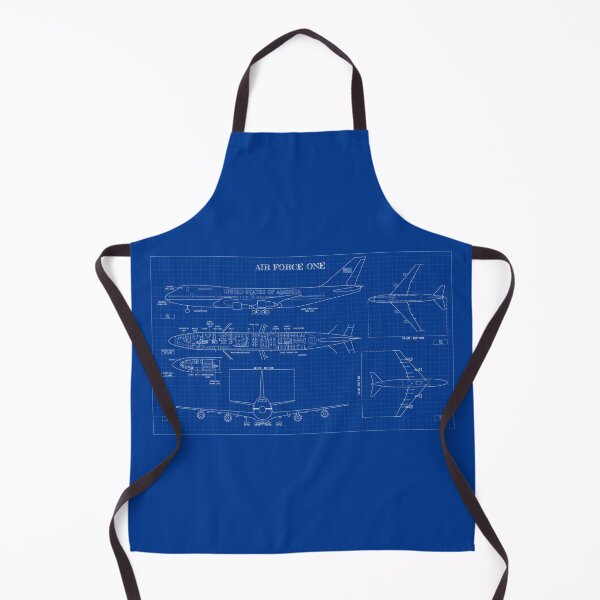 Item preview, Air Force One - Blueprint (English) designed and sold by BGALAXY.