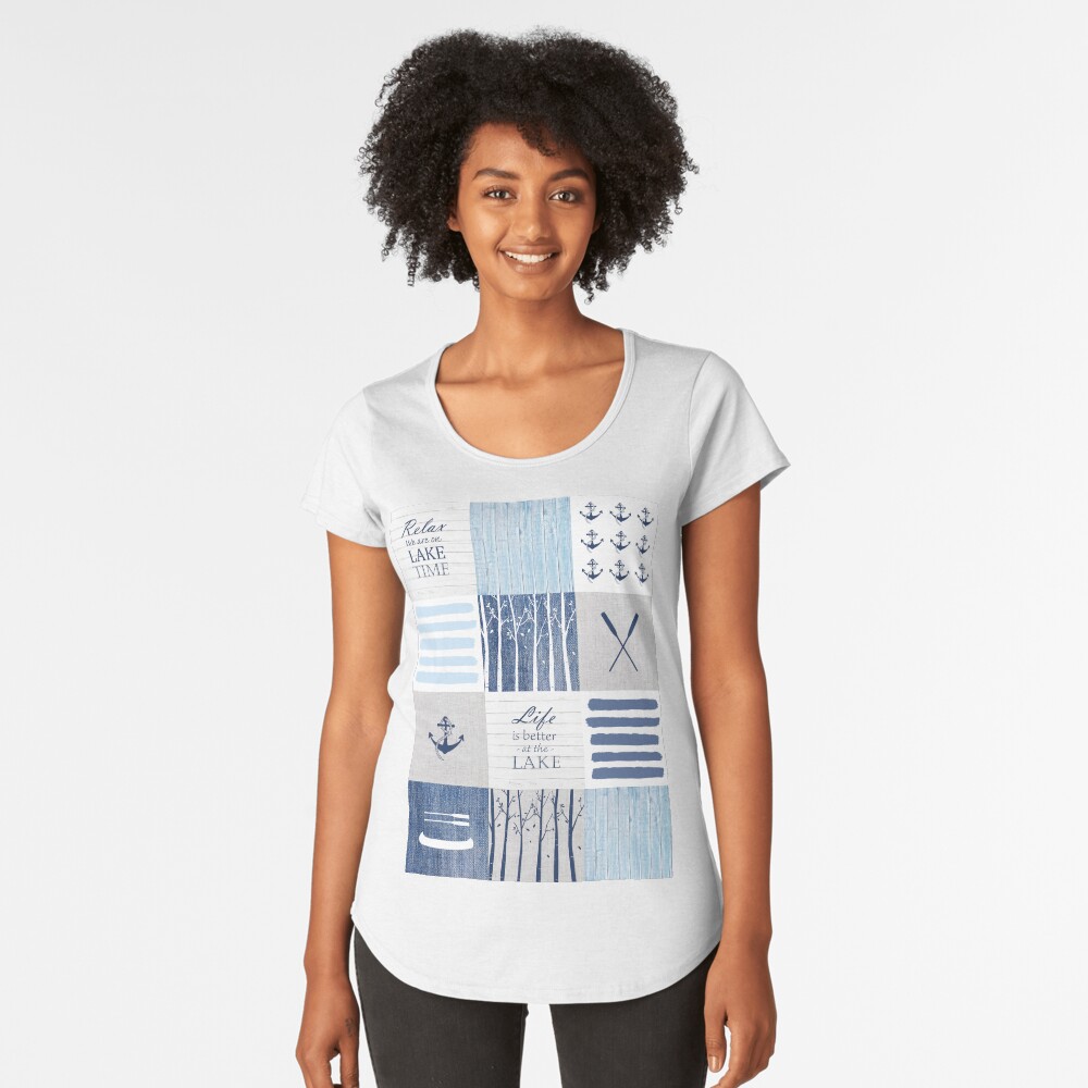 Item preview, Premium Scoop T-Shirt designed and sold by Fibracreativa.