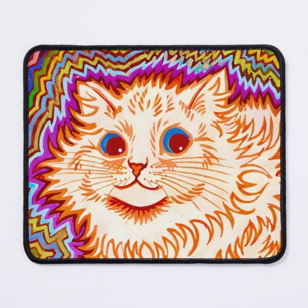 Item preview, Kaleidoscope Cats III by Louis Wain designed and sold by WonderweissStudio.