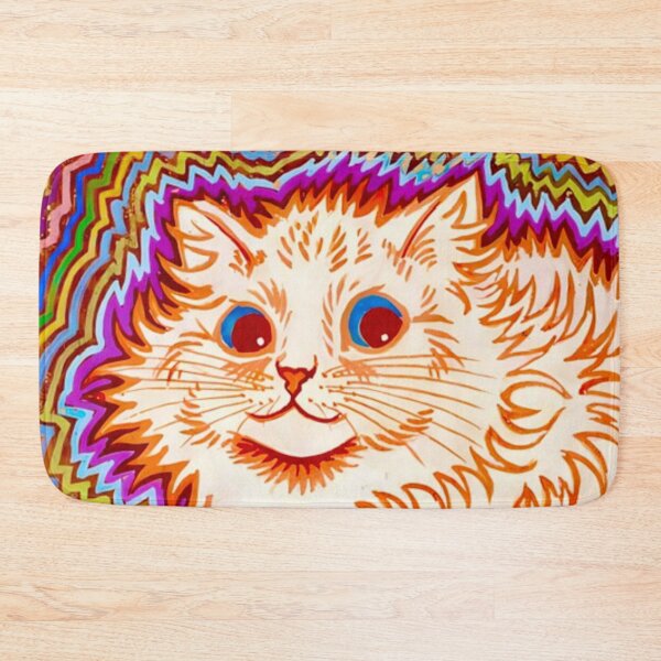 Item preview, Kaleidoscope Cats III by Louis Wain designed and sold by WonderweissStudio.