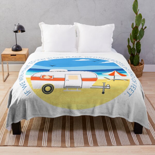 Item preview, Campervan at the Seaside  designed and sold by trendingatees.