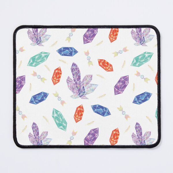 Item preview, Colorful Diamonds and Feathers Pattern designed and sold by Missing In Art.