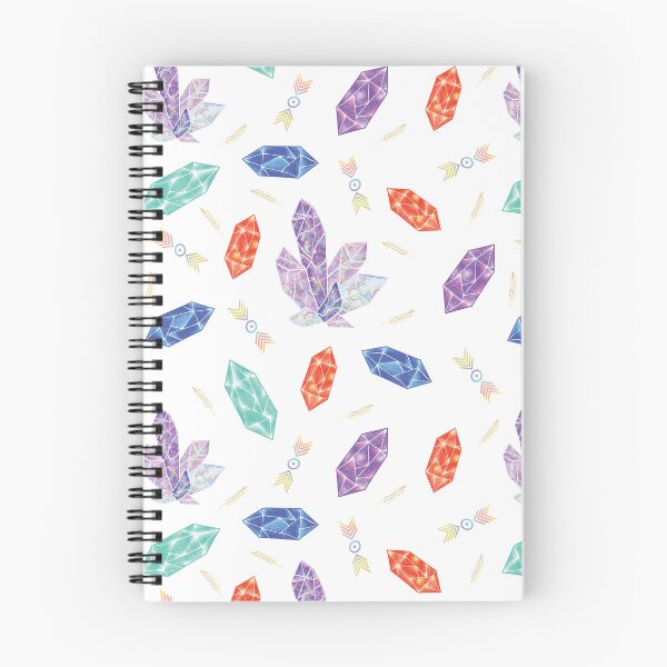 Item preview, Colorful Diamonds and Feathers Pattern designed and sold by Missing In Art.