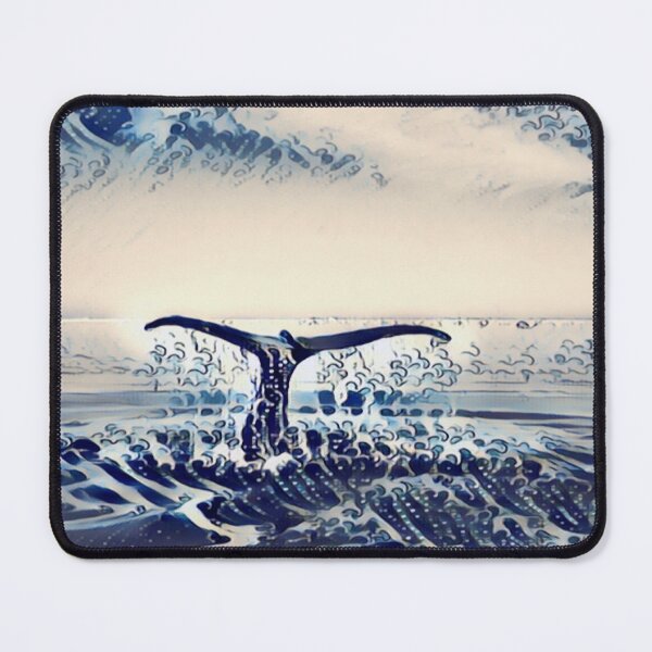 Item preview, Blue Whale Tail Painting designed and sold by KiwiArtistDK.