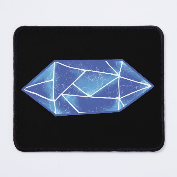 Item preview, Blue Long Crystal with Lightning designed and sold by Missing In Art.