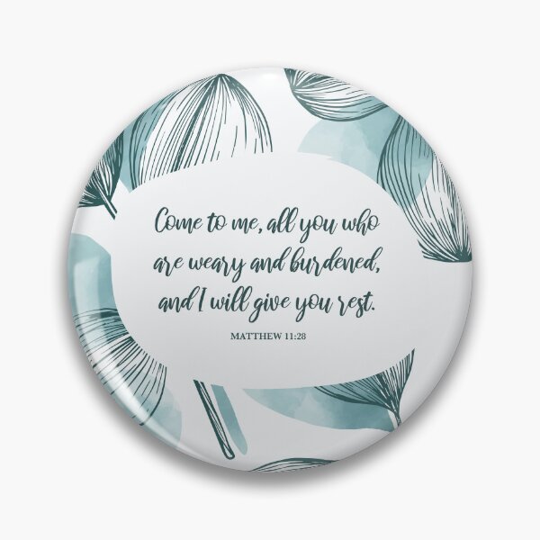 Item preview, I will give you rest - Matthew 11:28  designed and sold by StudioCitrine.