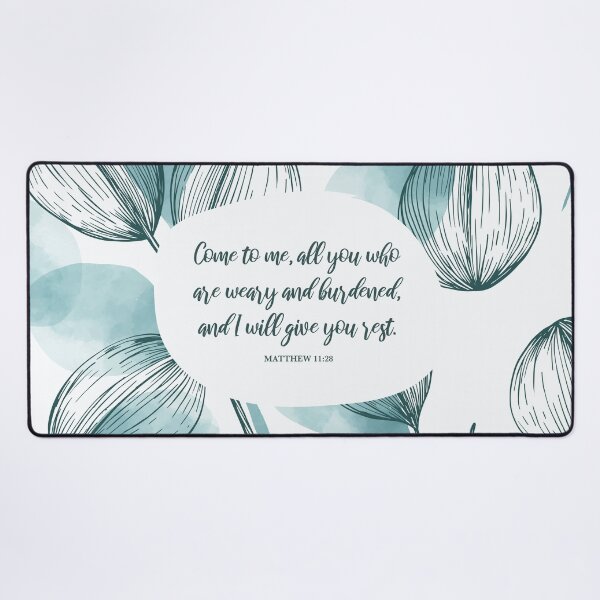 Item preview, I will give you rest - Matthew 11:28  designed and sold by StudioCitrine.