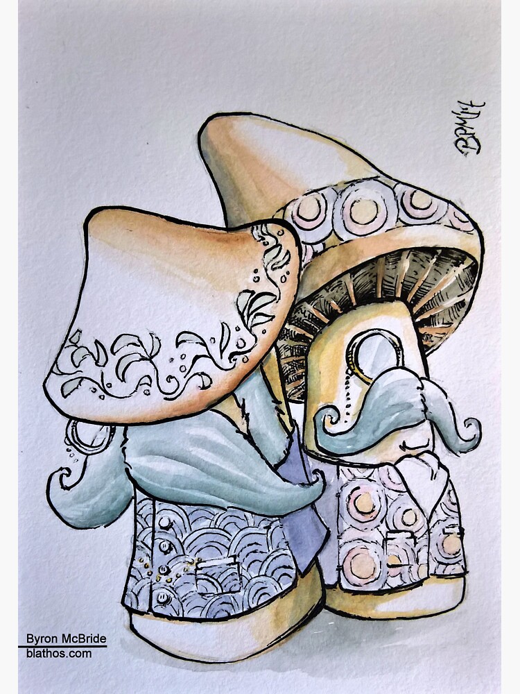 Gentlemen Mushrooms by ByronMcBride
