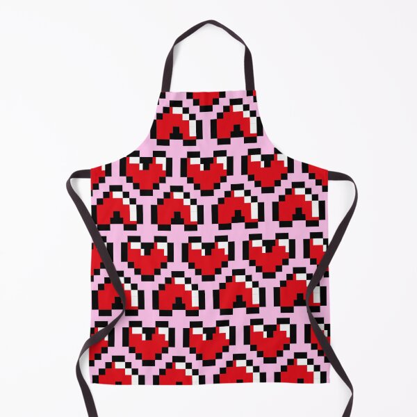 Item preview, Geeky Pixel Health Heart Video Game Pattern designed and sold by ThisIsMugLife.
