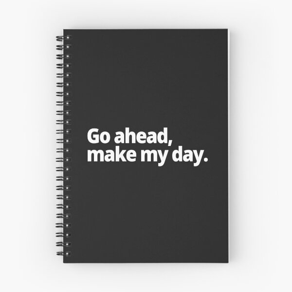 Item preview, Go ahead, make my day designed and sold by WittyChest.