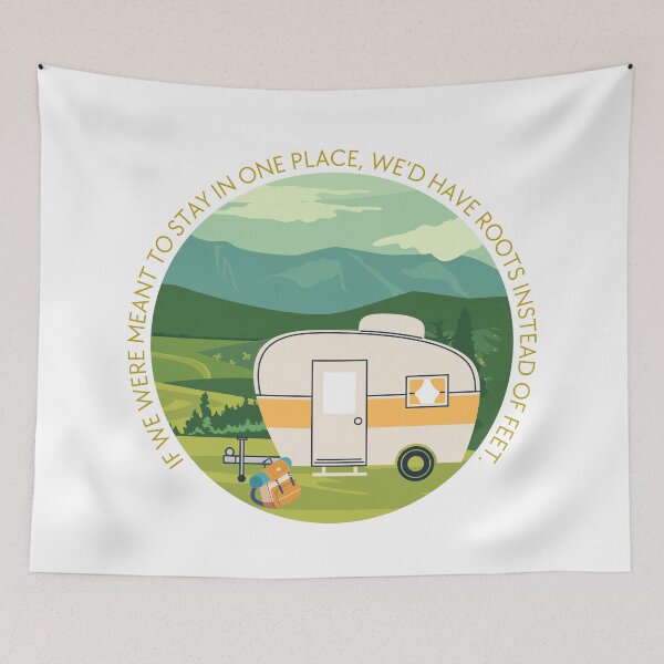 Item preview, Campervan in the Mountains  designed and sold by trendingatees.