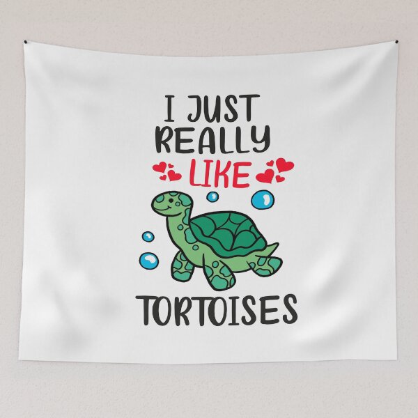 Item preview, I just really like tortoises, Turtle lovers designed and sold by PRINTED ..