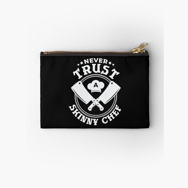 Item preview, Never trust a skinny chef funny chef cooking designed and sold by ibarrbeat.