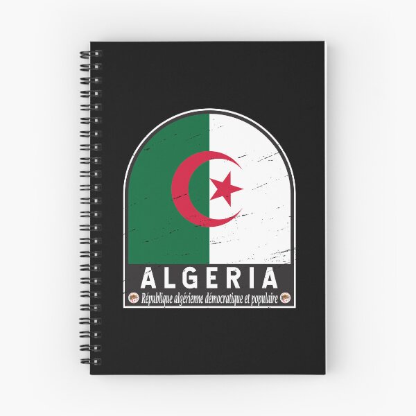 Item preview, Algeria Flag Emblem Distressed Vintage designed and sold by KrisSidDesigns.