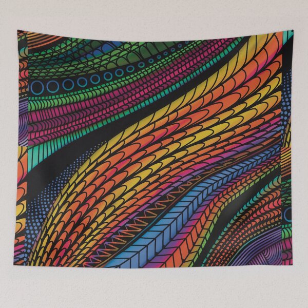 Item preview, Rainbow Zentangles designed and sold by cherdoodles.