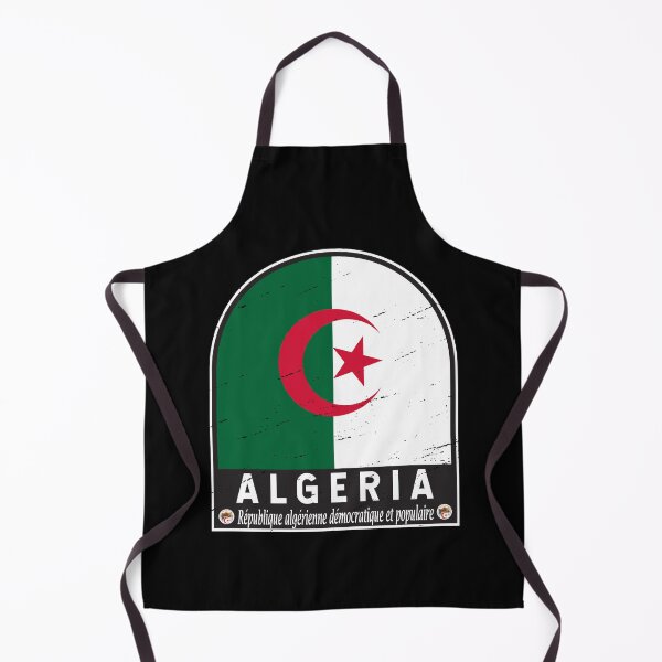 Item preview, Algeria Flag Emblem Distressed Vintage designed and sold by KrisSidDesigns.