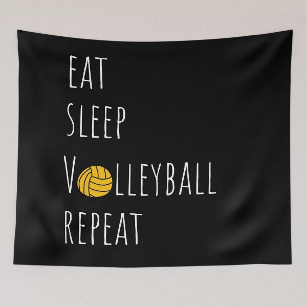 Item preview, Eat Sleep Volleyball repeat designed and sold by Nesro34.