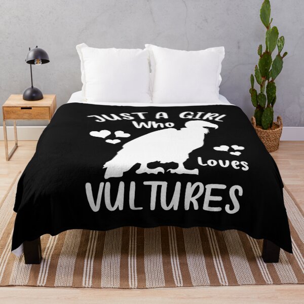 Item preview, Just A Girl Who Loves Vultures designed and sold by PRINTED ..