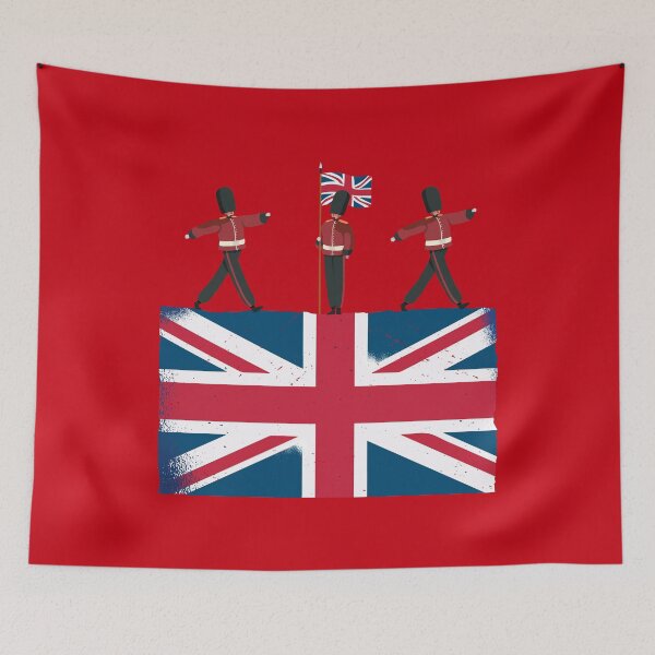 Item preview, Kings British Guards King III London Mens British Flag designed and sold by pipsmerch.