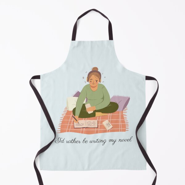 Item preview, I'd rather be writing my novel designed and sold by Amelia Hay.