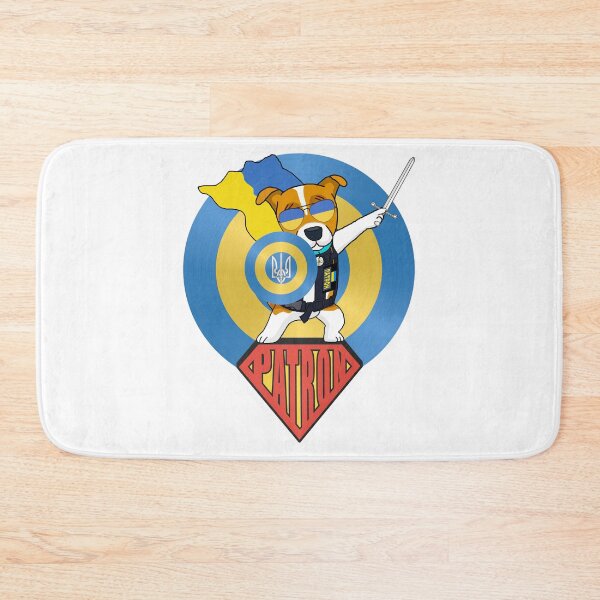 Item preview, Ukrainian Captain Patron Dog Superhero Cape Shield Sword designed and sold by Aide.