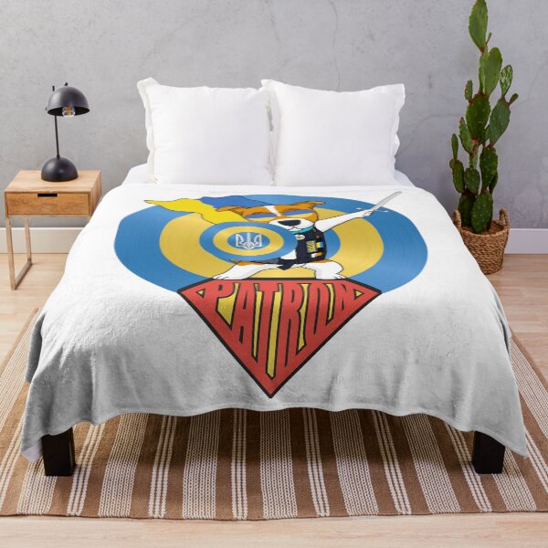 Item preview, Ukrainian Captain Patron Dog Superhero Cape Shield Sword designed and sold by Aide.